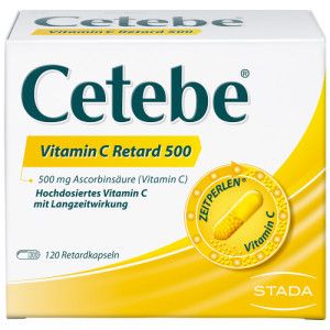 CETEBE Vitamin C Retardkapseln 500 mg