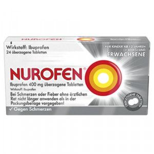 NUROFEN Ibuprofen 400 mg überzogene Tabletten