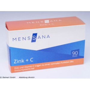 ZINK+C MensSana Lutschtabletten